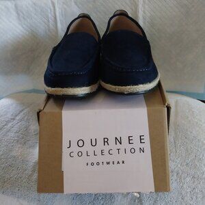 SUEDE SHOES NAVY 9.5